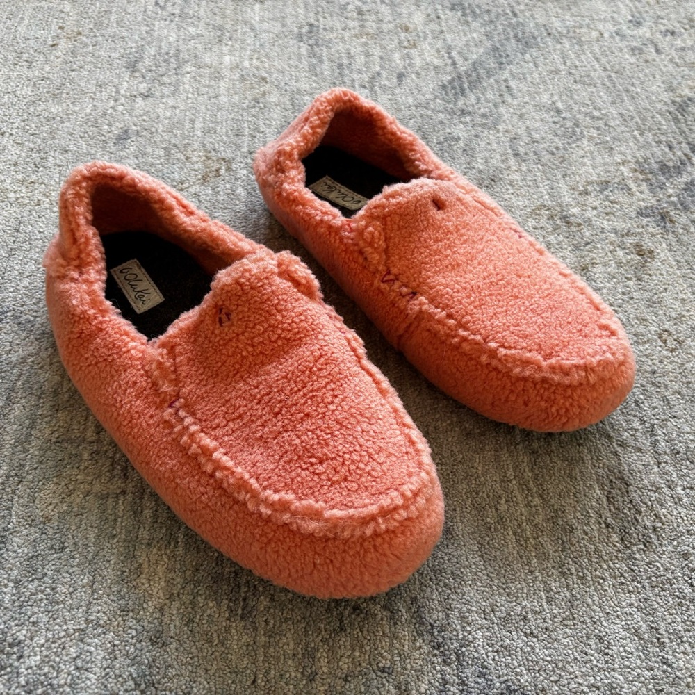 OluKai Women's Nohea Heu Slippers Size 10 Peach Comfy Cozy Hard Sole Trendy - Picture 7 of 7
